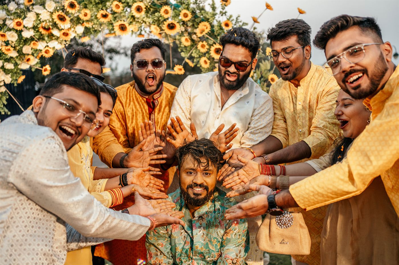 Emotional pheras and wedding vows